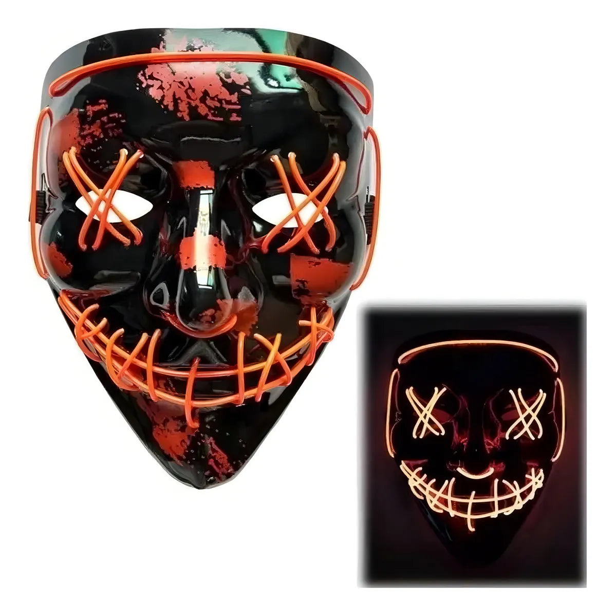 🎃 Máscara LED de Halloween
